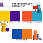 Welke kleuren combineren goed met oranje kleding?